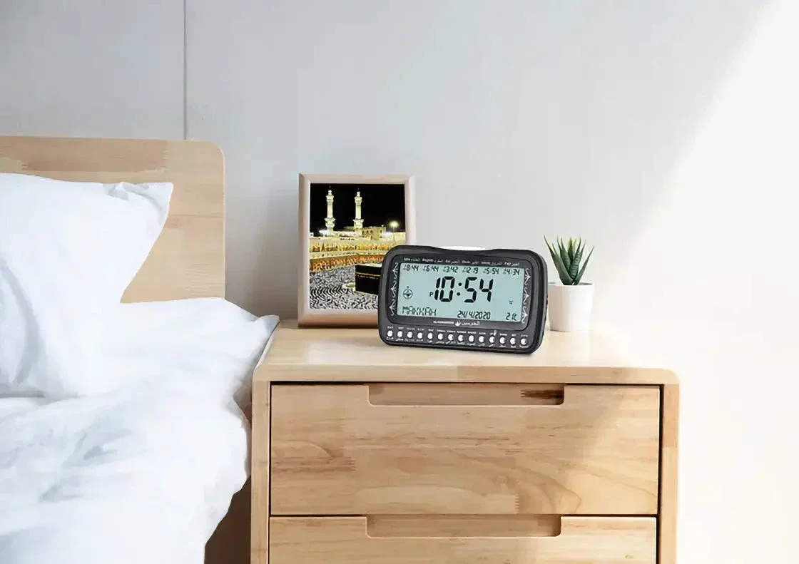 Al Harameen Azan Clock HA-3007 - Image 3