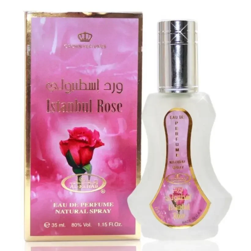 Istanbul Rose Perfume Spray 35ml Al Rehab - Image 2