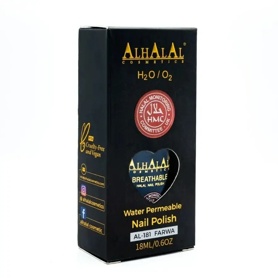 Breathable Nail Polish – AL-181 Farwa (Halal) - Image 4