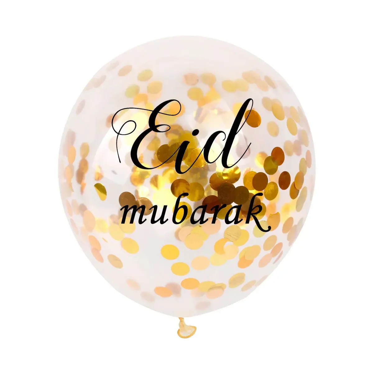 Eid Mubarak Confetti Balloons 10 pieces in One packet