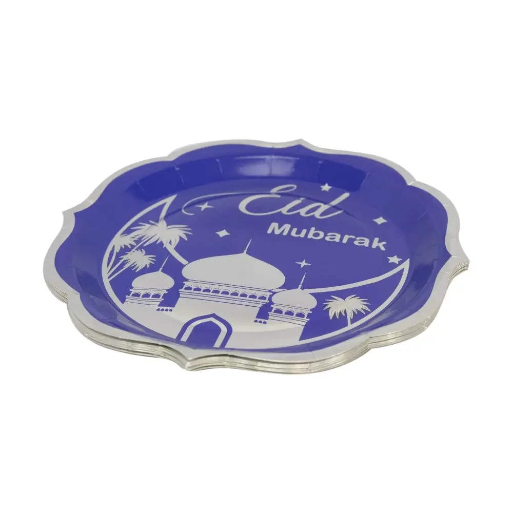 Eid Mubarak Stamping Foil Paper Plates - Image 7