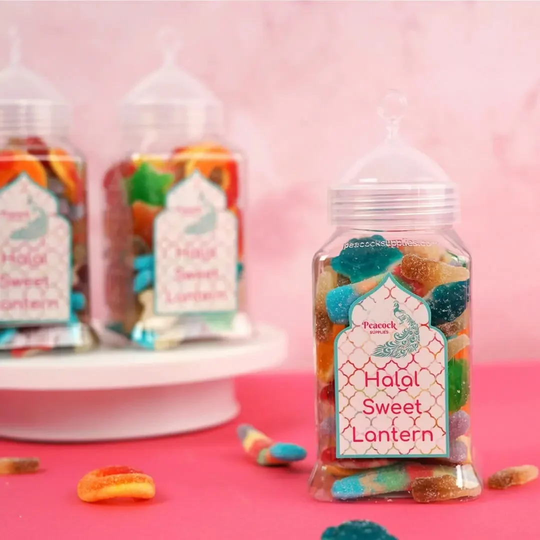 Halal Sweet Lantern Jar 300g Gift Sweets - Image 2