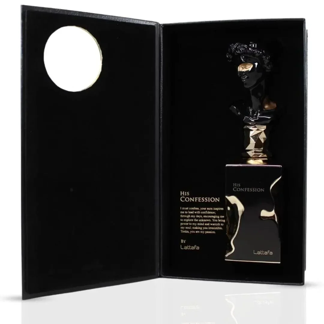His Confession Eau De Parfum 100ml Lattafa - Image 5