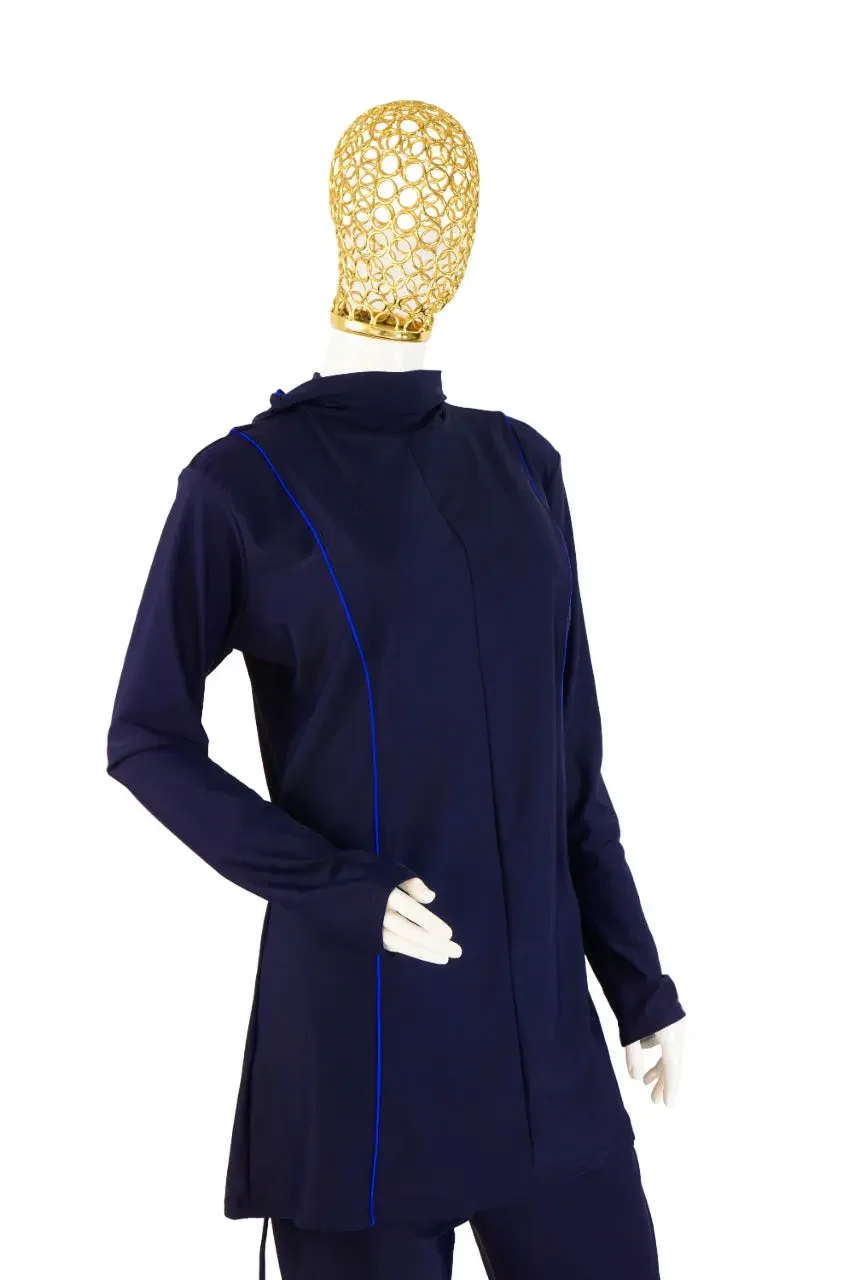 Modest Muslim Hijab Swimwear - Long Sleeve Burkini Women's Swimsuit Cover-Up - Image 6