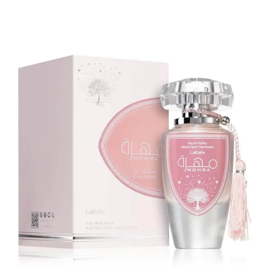 Mohra Silky Rose Eau De Parfum 100ml Lattafa - Image 2