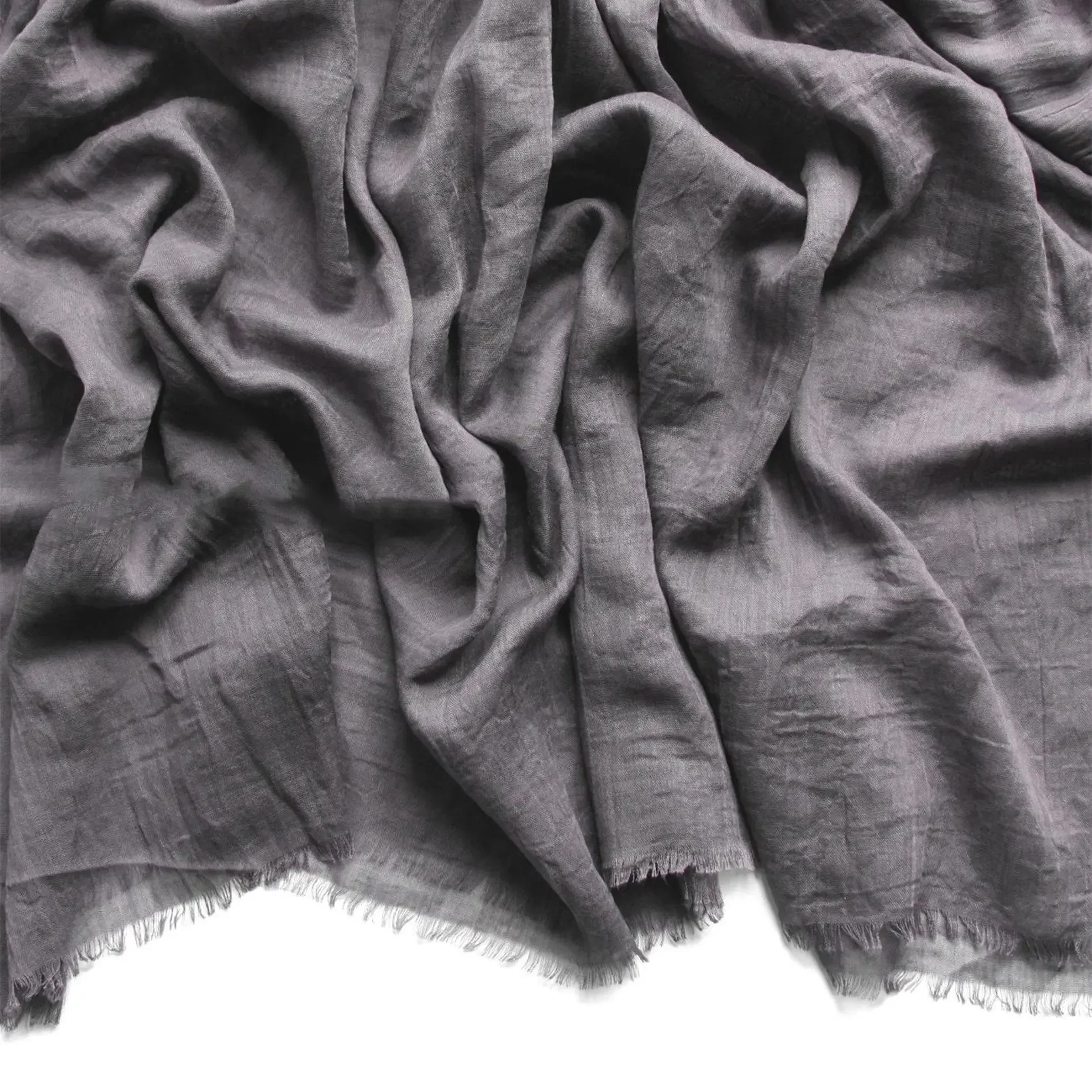 Premium Cotton Blend Hijab - Light Grey