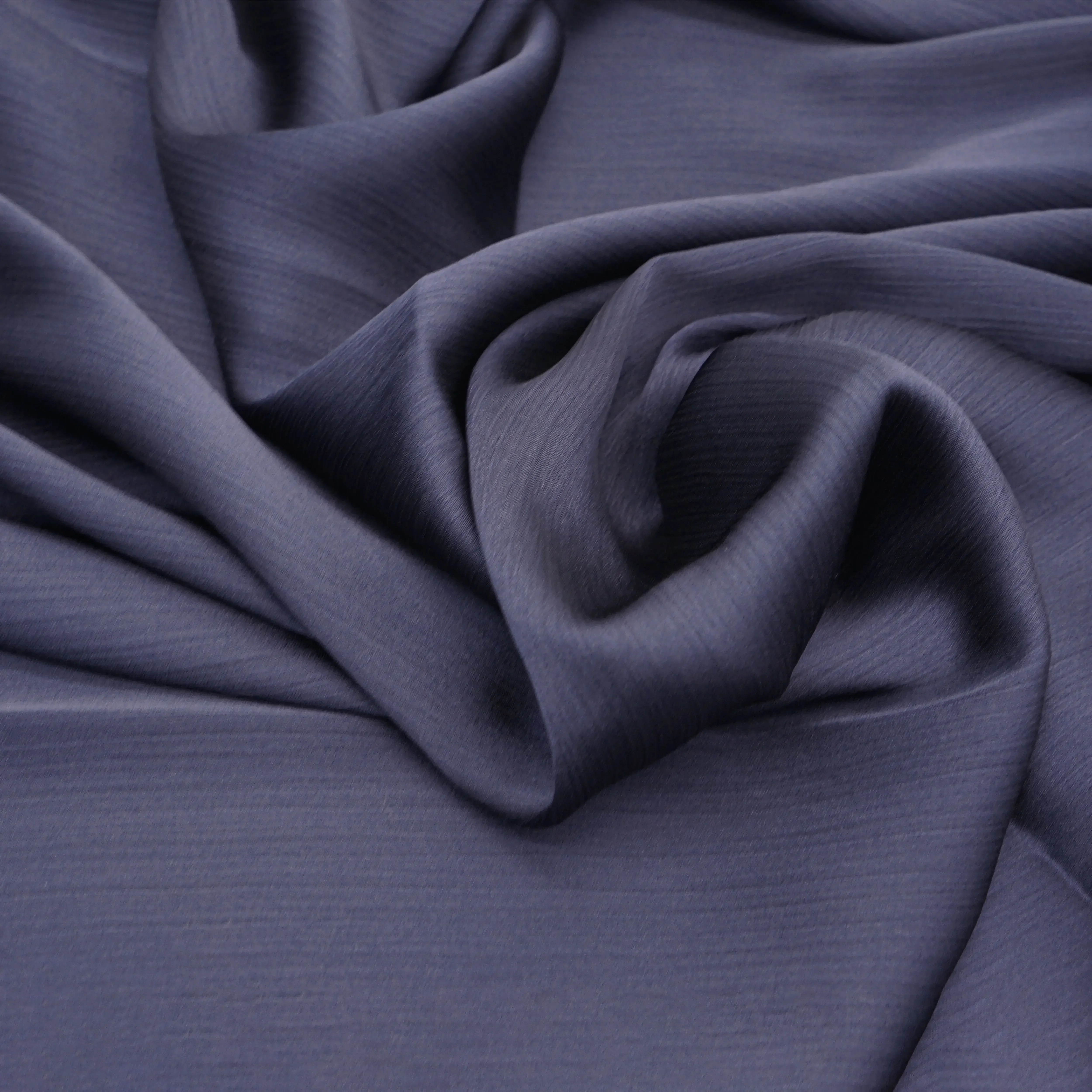 Satin Hijab Navy Blue