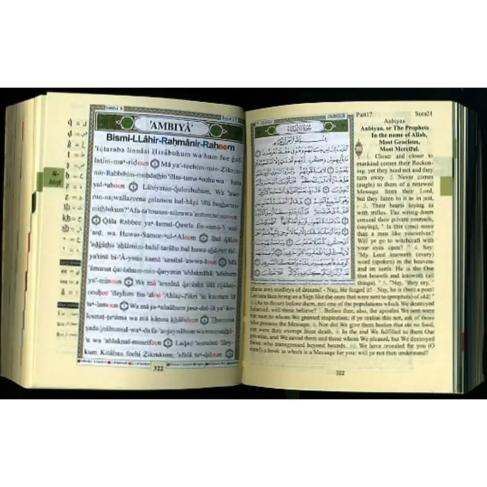Tajweed Quran with Translation & Transliteration Small Size 13x9cm - Image 4