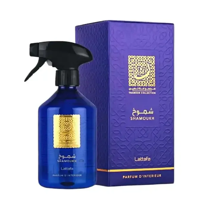 Shamoukh Room Spray 500ml by Lattafa Thameen Collection