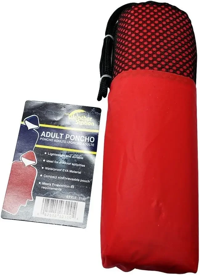 The Weather Station Adult Poncho 1 Pack - Image 6