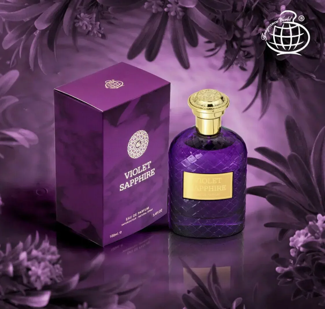 Violet Sapphire Eau De Parfum Perfume 100ml Fragrance World - Image 2